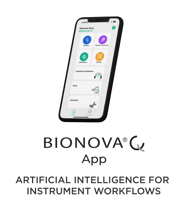 Bionova Q App — artificial intelligence for instrument workflows